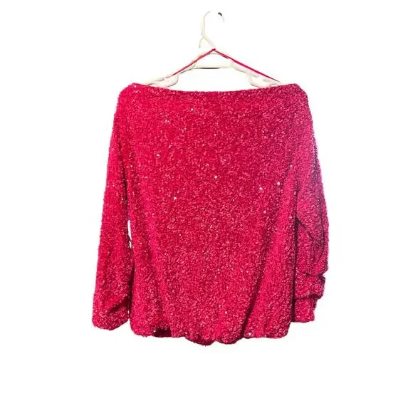 NWT‎ AKIRA Sequin Women’s Medium Dress Mini Gemma off the Shoulder Prom Clubbing - Picture 2 of 8